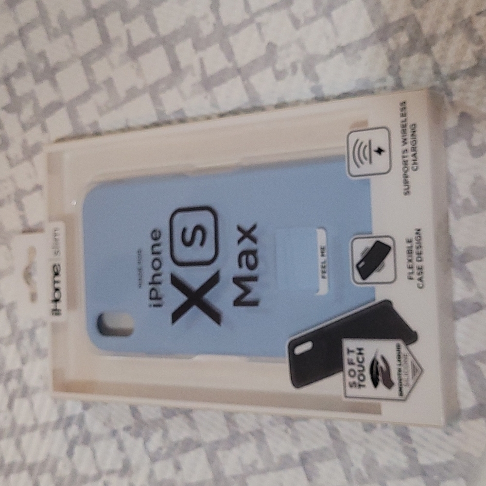 iHome iPhone Xs Max Cover Case- Blue